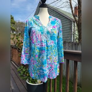 EUC Lillly Pulitzer kaia knit tunic Small